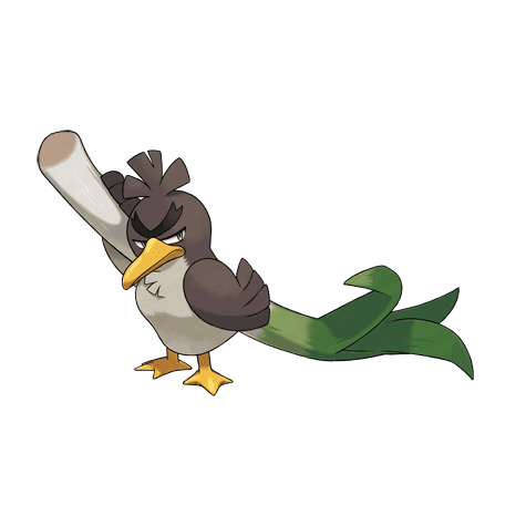 大葱鸭（伽勒尔的样子）